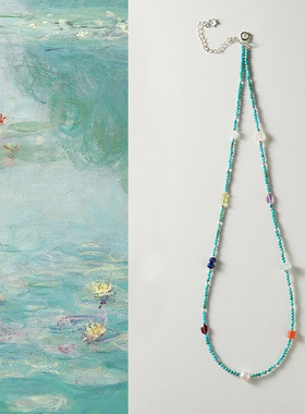 优质玉料绿松石古风项链