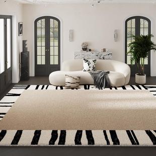 地毯客厅侘寂风现代简约高级感卧室家用2023新款 法式 沙发茶几地垫