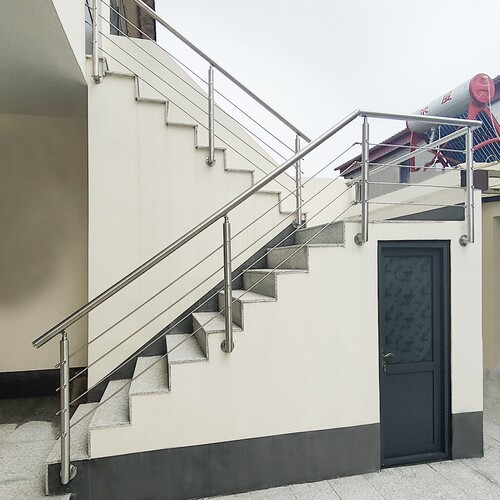 楼梯扶手护栏不锈钢阳台栏杆农村自建房室内家用围栏简约楼梯护栏