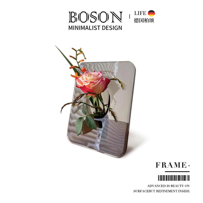 BOSON·Frame·花瓶北欧ins高级感透明桌面玄关插花器摆件 | 相框