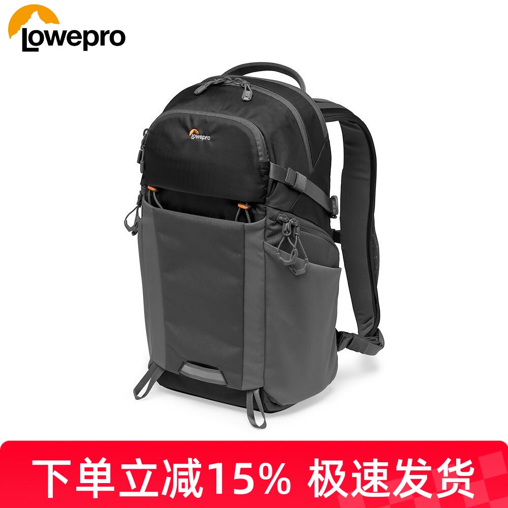 乐摄宝Lowepro Photo Active BP 200 AW/300 AW轻量化脉动系列双肩背包单反微单相机包旅行便携无人机收纳包