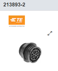 TE泰科/ 213893-2 全新原装优势热卖 旺旺询价更优