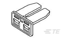 TE泰科锁扣 174358-7优势热卖进口原装连接器旺旺询价更优惠