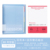 [New Color Set]B5 Sky Blue 7mm Horizontal Line 100 Sheets