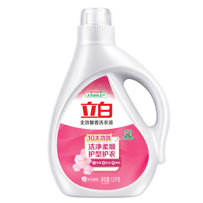 洗衣液香味持久中国大陆立白