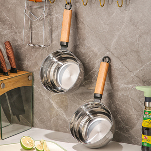 厨房特厚水瓢304不锈钢加厚水勺舀子家用一体大水瓢商用专用