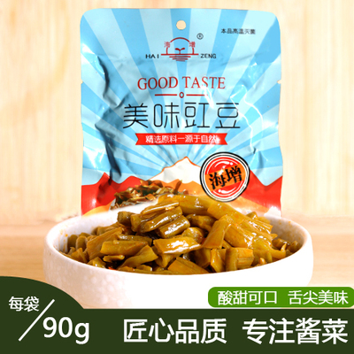 海增酸豆角开胃菜袋装农家下饭菜