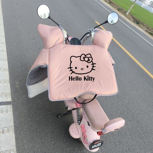 电动车挡风被冬季加绒加厚