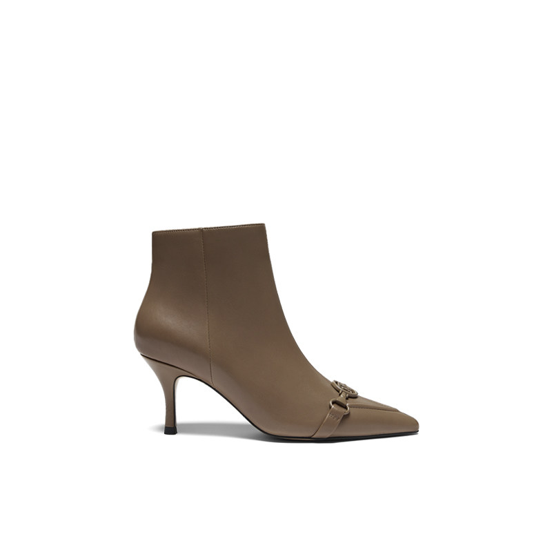 VME/舞魅尖头细高跟短靴