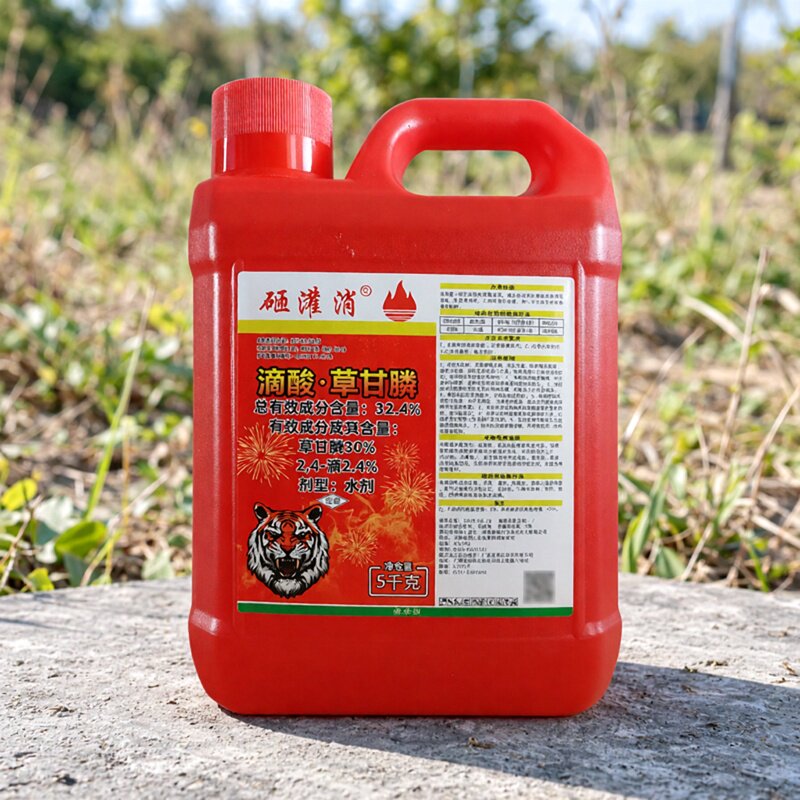 砸灌消32.4%滴酸草甘膦非耕除草剂