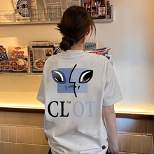 短袖 SHIRT T恤 CLOT SS23 外星人潮牌美式 街头宽松情侣半袖