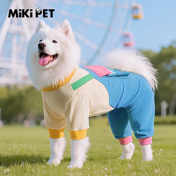 狗狗衣服四脚春秋边牧金毛拉布拉多萨摩耶中大型犬宠物防脏防掉毛