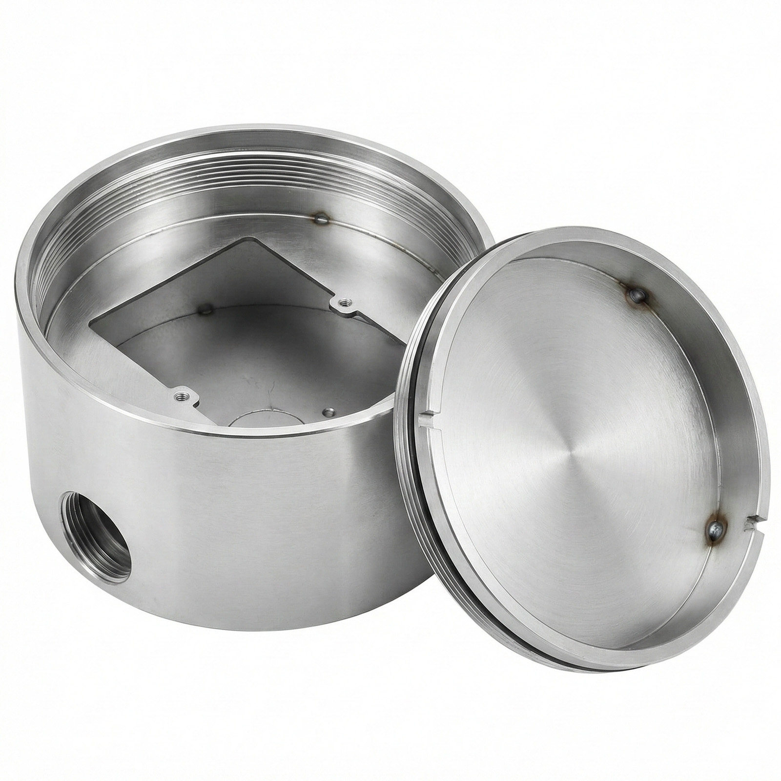 隐藏式防水圆形地插盒304不锈钢嵌入式接线底盒商场明装86 可定制,电子/电工,地插,淘宝优惠券,粉丝福利购,淘宝优惠卷