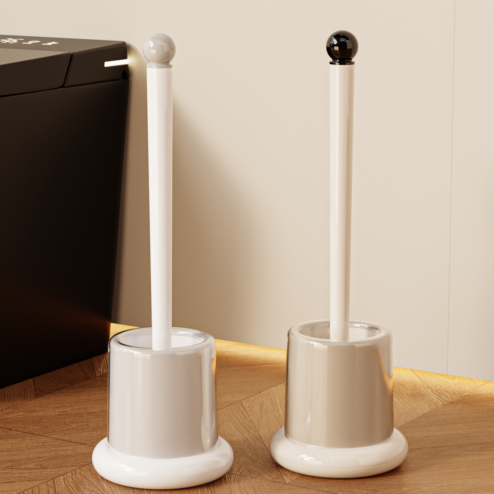 超级好用的马桶刷高颜值洗厕所