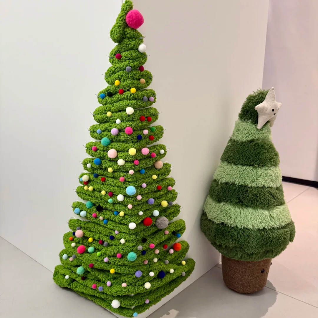 圣诞节装饰圣诞树墙角diy材料包客厅墙面创意氛围感场景布置道具