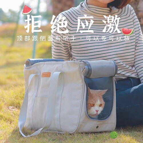猫咪隐蔽出行防应激猫包