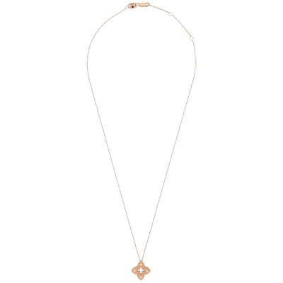 珂瑛18k金中号拉丝项链