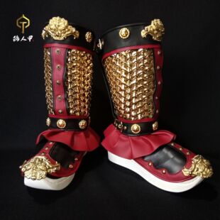 【路人甲】腿甲鞋甲套装 吊腿甲 国风甲胄盔甲