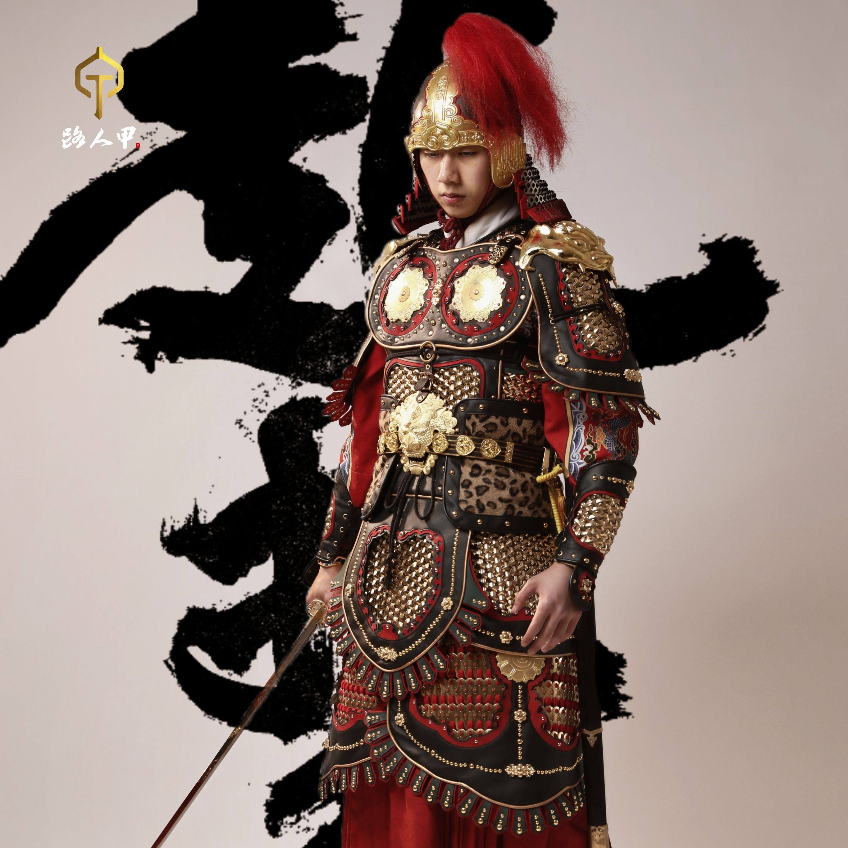 【路人甲】天王甲 站殿将军甲 大汉将军  盔甲 国风甲胄汉服,模玩/动漫/周边/娃圈三坑/桌游,盔甲/铠甲/甲胄,淘宝优惠券,粉丝福利购,淘宝优惠卷