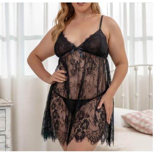 pajamas clothes home girl fat size plus underwear dress