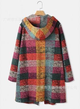 women long winter coat plush outerwear floral ling fur