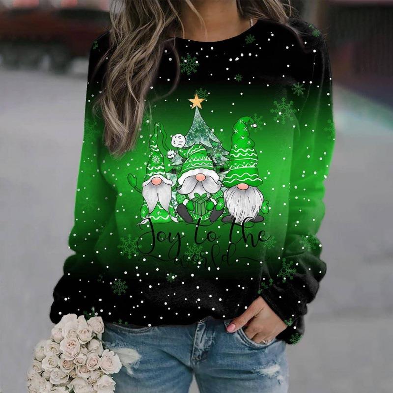 pullover women graphic hoodies womens daily merry christmas