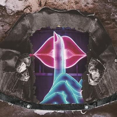 Denim Lips Jacket Denim Western Loose Lapel Jacket