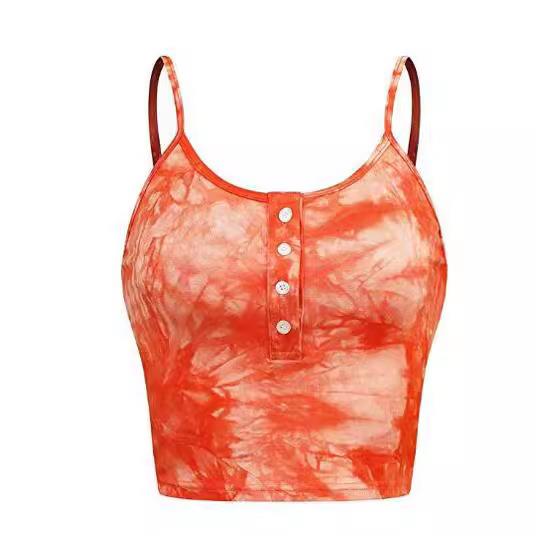 Womens slim fit belly button camisole cool vest