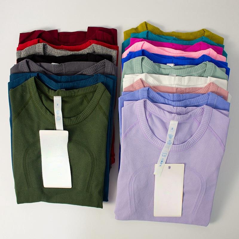 sports T-shirt tight clothes knitted high seamless short