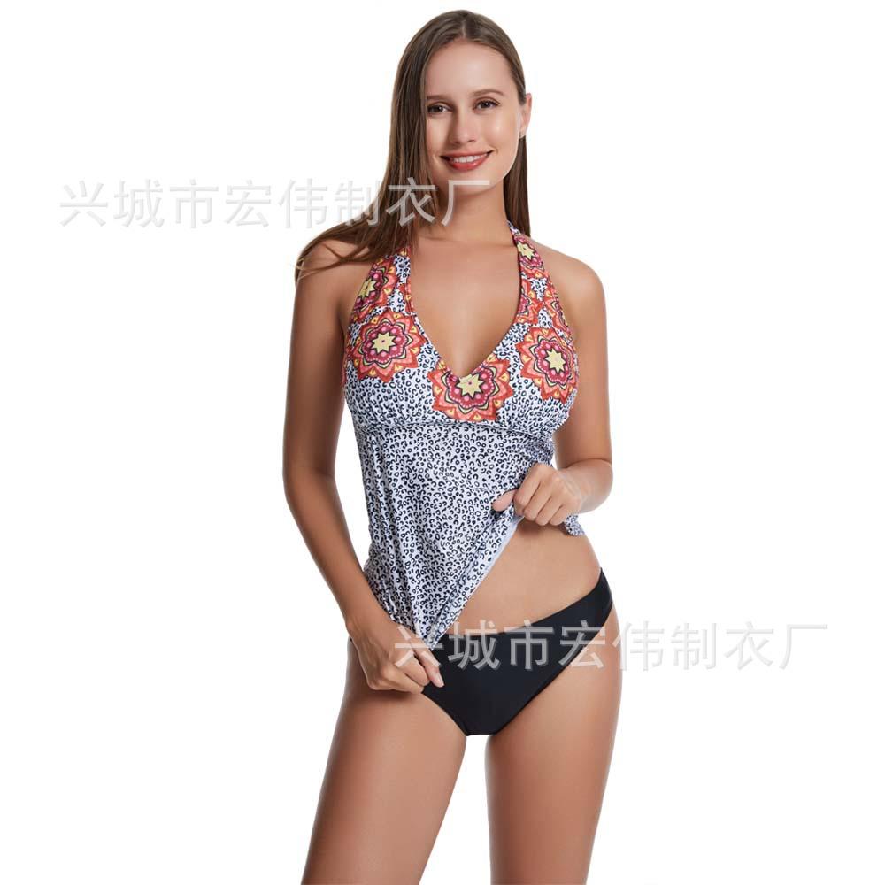 One-piece Swimsuit Cross Slim Swimsuit Womens Hongwei Sexy