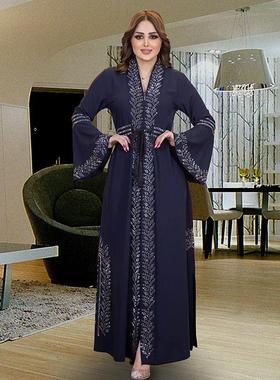 blue elegant dresses women fashion dress polyester red