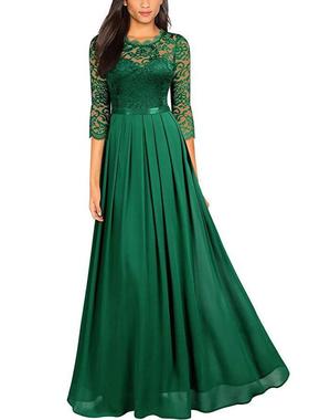 slim fiesta de vestido evening lace dress formal luxury
