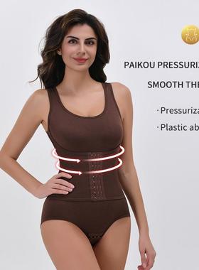 corset lifting hip and waist buckled size large underwear