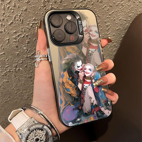 彩银imd适用苹果手机壳卡通