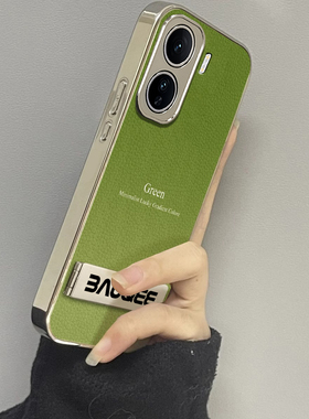 简单英文适用iqooNeo10手机壳neo9s爱酷neo8保护套7se竞速版neo5电镀小羊皮vivo硅胶Pro+超薄防摔全包新款女