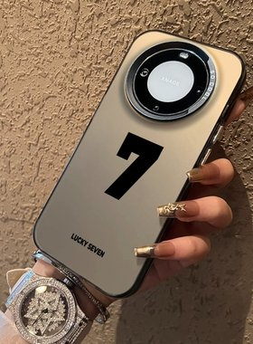 幸运数字适用华为mate70手机壳60保护套50彩银40硅胶30全包E防摔P60超薄50男40女nova11新款9个性pro+创意Art