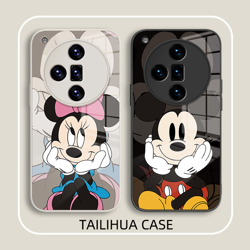 液态玻璃OPPO手机壳卡通