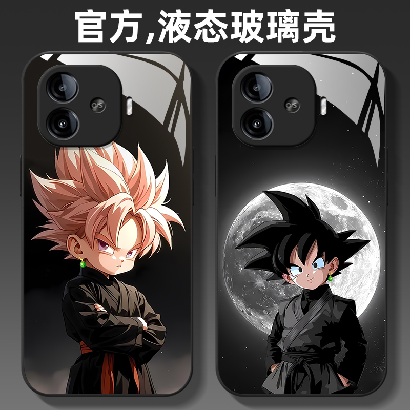 液态玻璃iQOO手机壳卡通