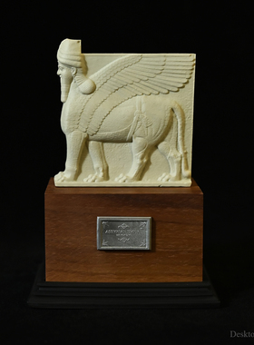 龙飞兔舞 150MM  桌面装饰品树脂摆件 古亚述帝国神像LTCP-354/