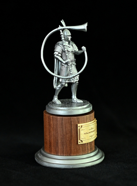 龙飞兔舞90MM家居装饰品 办公桌树脂摆件 斯巴达勇士LTCP-249/3D