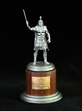 龙飞兔舞113MM家居装饰品 办公桌树脂摆件 斯巴达勇士LTCP-257/3D