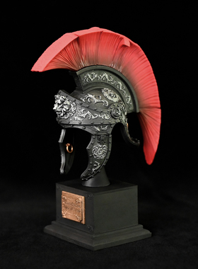 龙飞兔舞138MM家居装饰办公树脂摆件 罗马将军头盔 LTCP-262