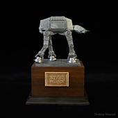 330 龙飞兔舞 四脚机甲树脂小雕像 LTCP 120MM桌面摆件装 饰品