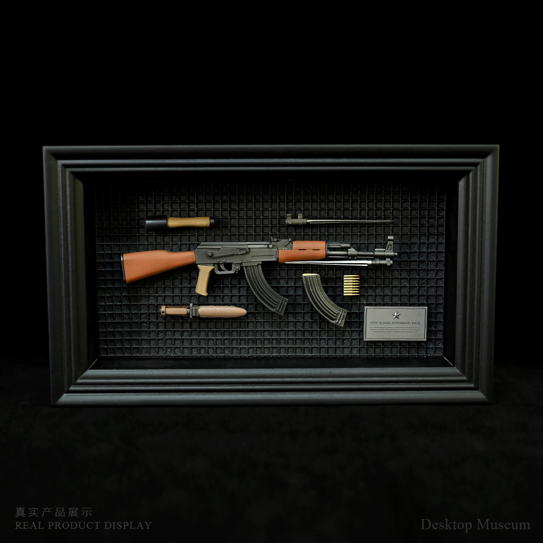 龙飞兔舞  桌面装饰品 武器树脂摆件 微缩枪模型  LTCP-423+3D