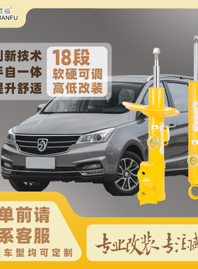 适用宝骏云朵 乐驰 悦也 510/30/60730 定制软硬可调减震器避震器