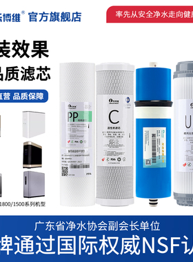 乐博维适配施特劳斯海尔净水器滤芯机HSNF1800J0/J1/2/1500P1(500