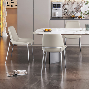 liwur意大利进口头层牛皮 5805 真皮餐椅