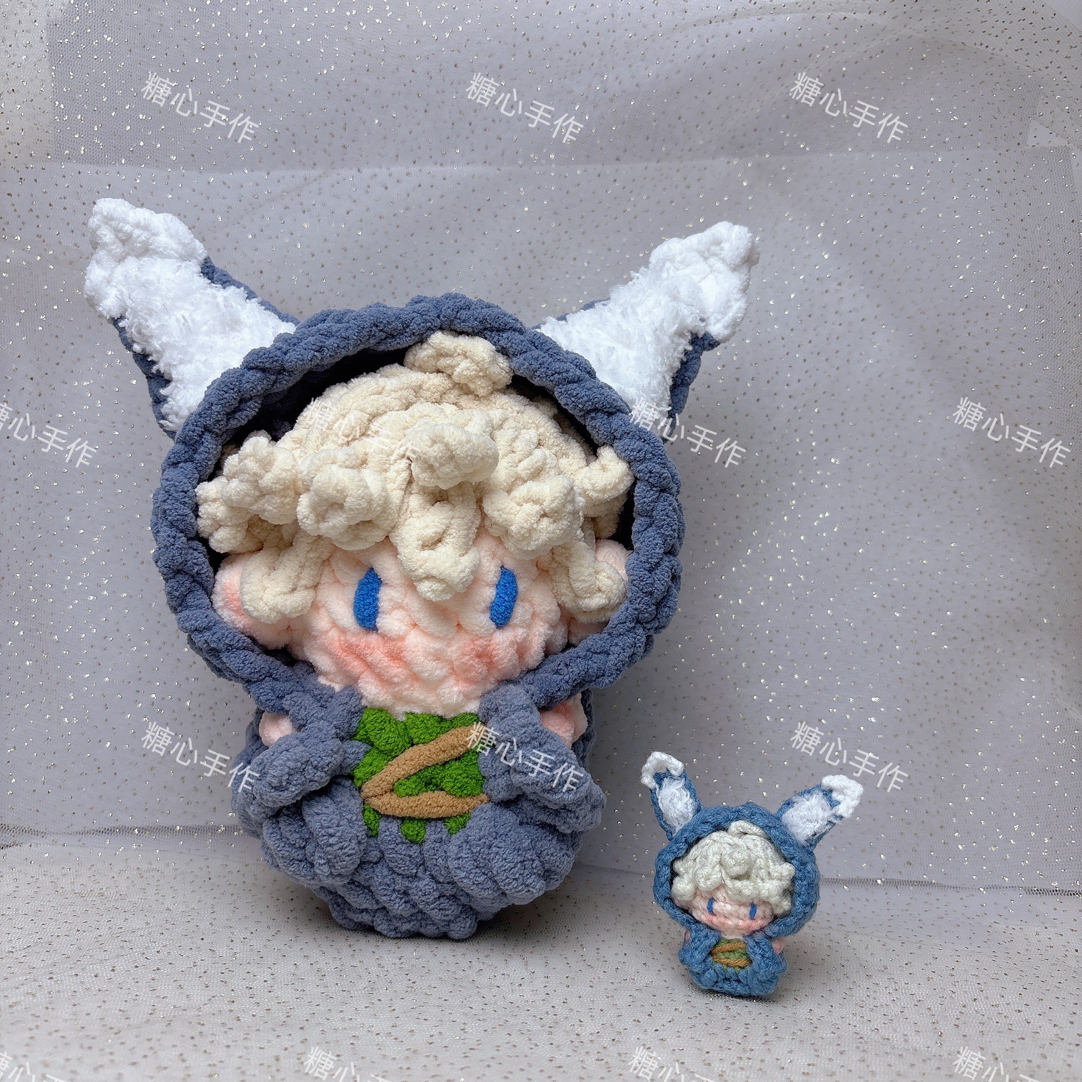 成品第五人格守夜人游戏周边钩织超大软糖玩偶摆件学生礼物挂件小