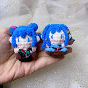 成品爆爆双城之战金克丝平行宇宙平纯手工毛线钩织玩偶礼物挂件