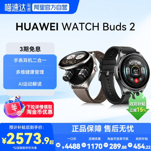 手表耳机二合一 清晰通话 健康管理
